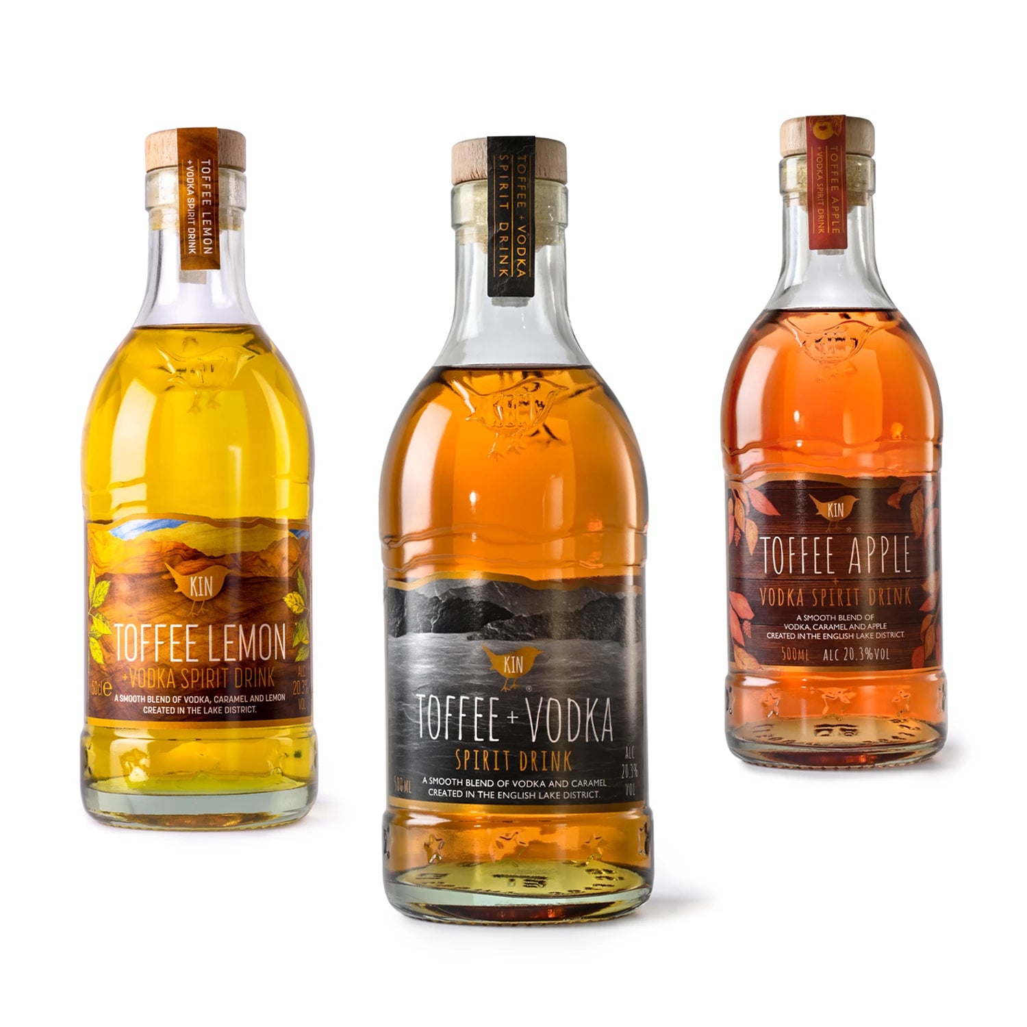 Kin Toffee Lemon Kin Toffee Vodka Flavours – Kin Vodka